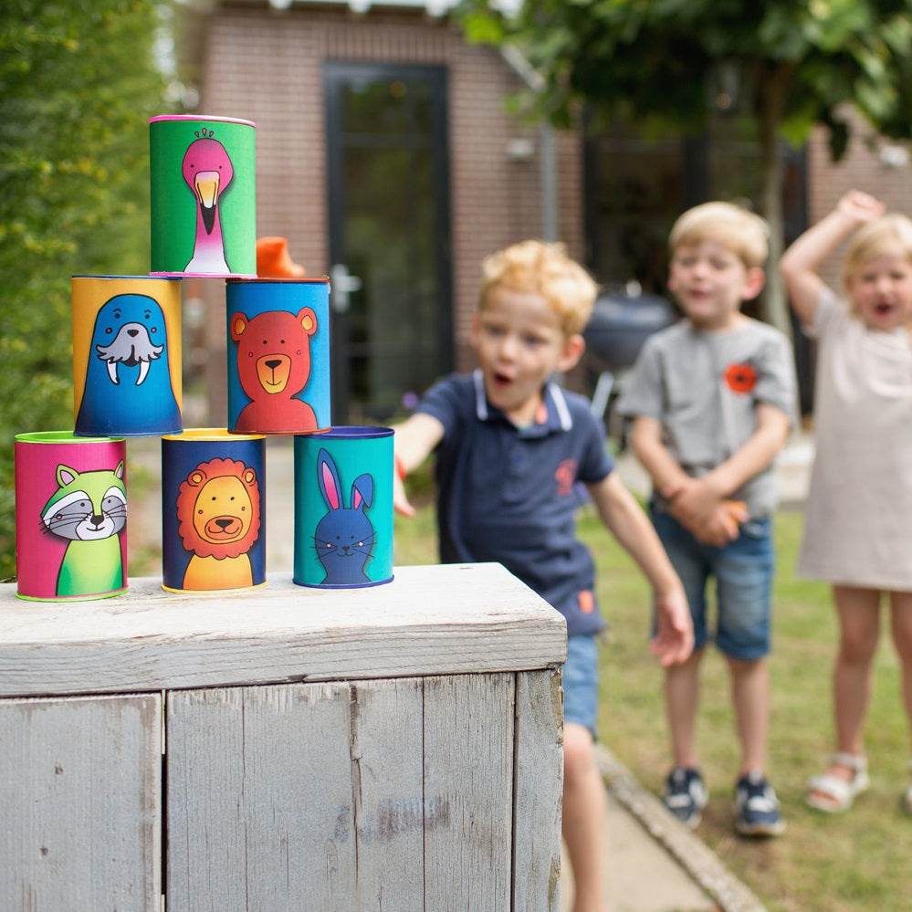 Spiel Dosen Tiere