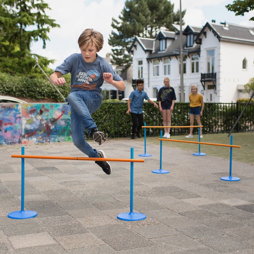 Sportspiel – 2 in 1 Limbo / Hürdenlauf