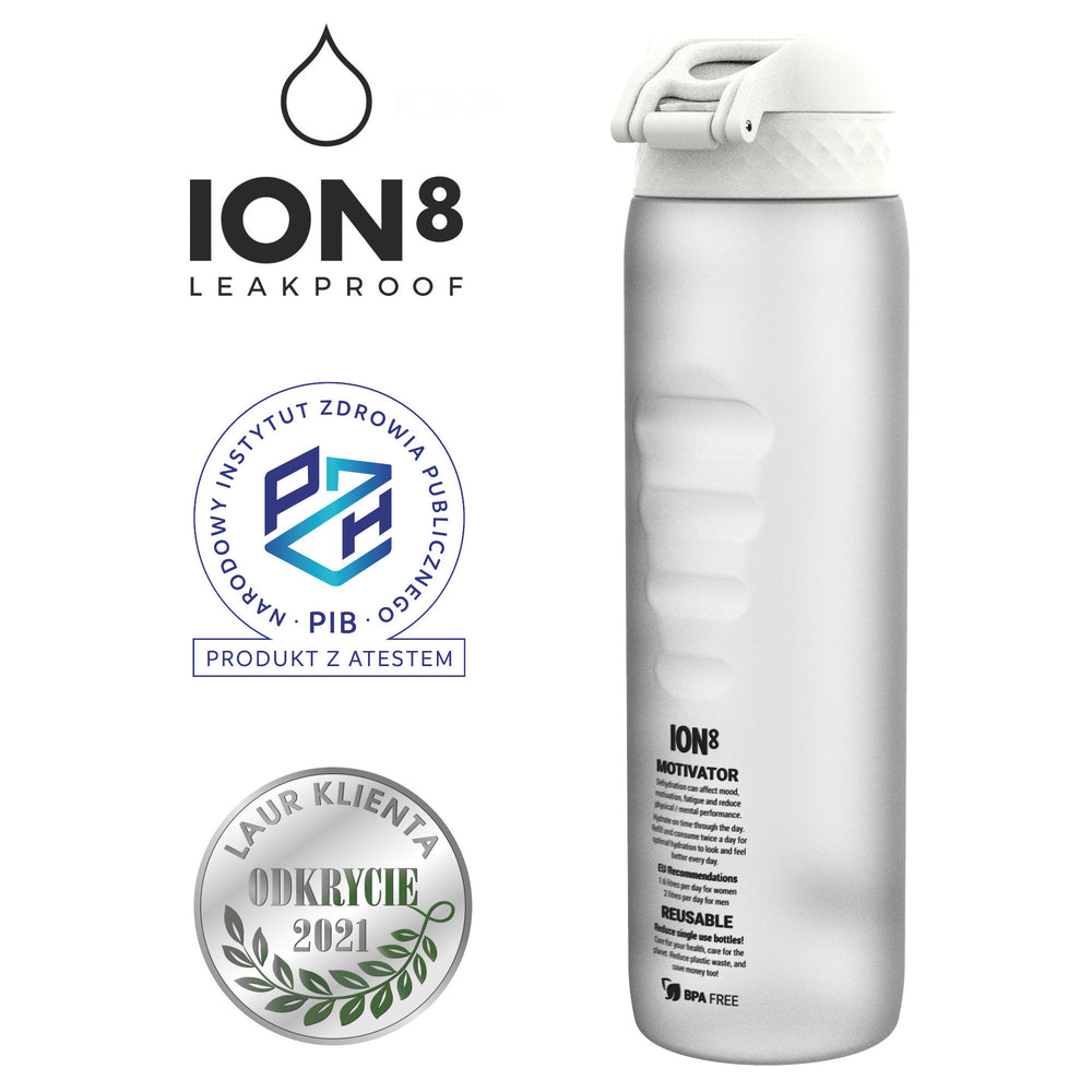 Trinkflasche 1000 ml - Motivator Eis