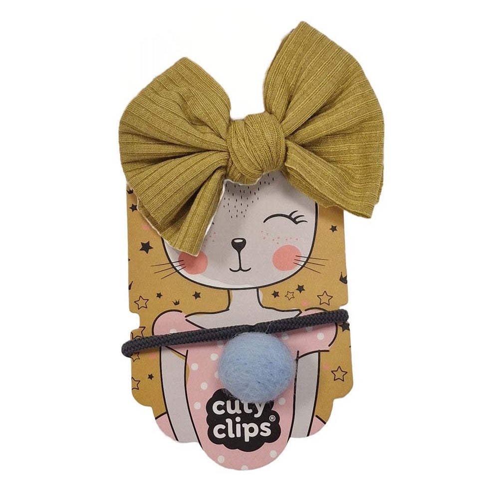 Haargummis Cuty Clips - Boss Bunny Gelb