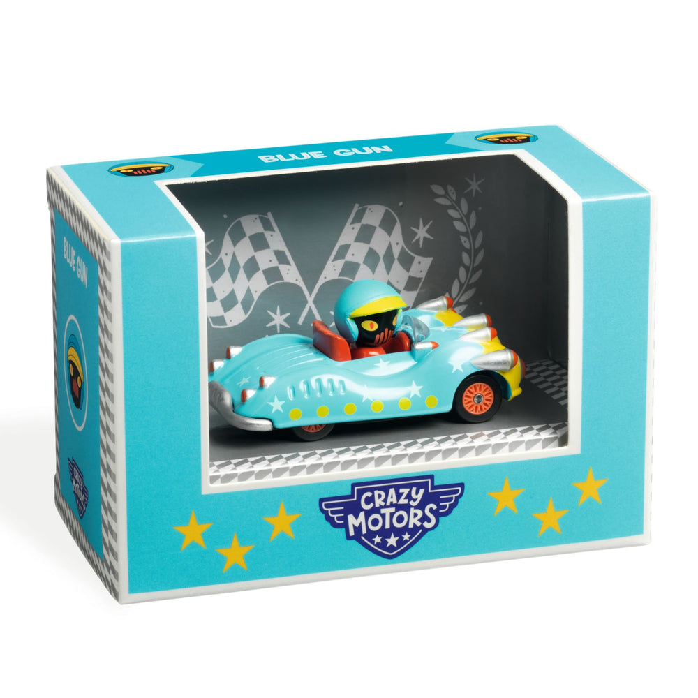 Samochód Djeco Crazy Motors - Blue Gun - Tublu.de