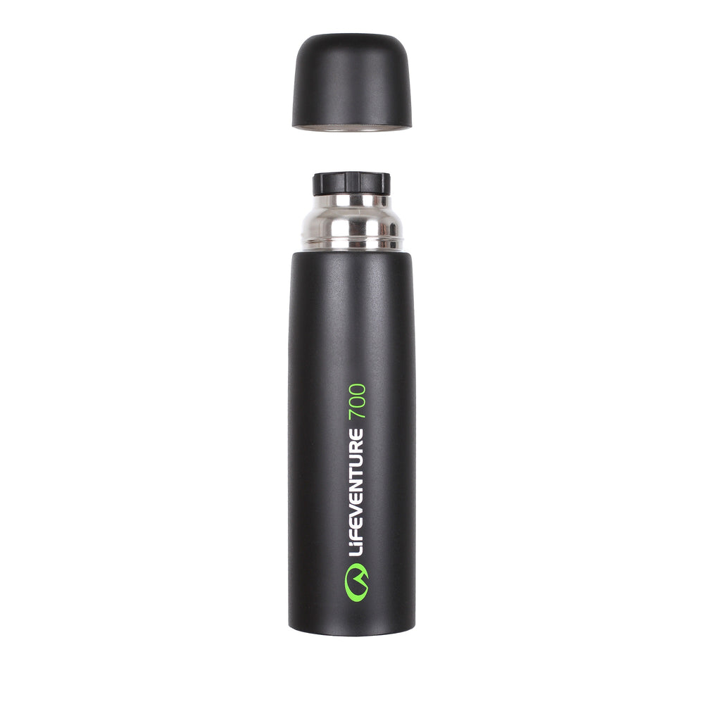 Vakuum-Thermoskanne 700 ml – Dunkelgrau