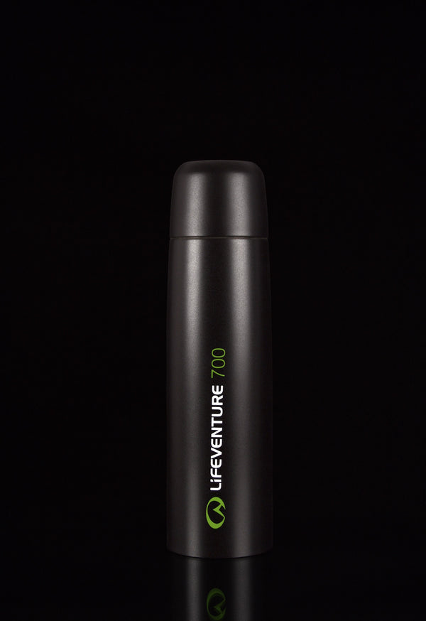 Vakuum-Thermoskanne 700 ml – Dunkelgrau