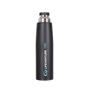 Vakuum-Thermoskanne 1000 ml – Dunkelgrau
