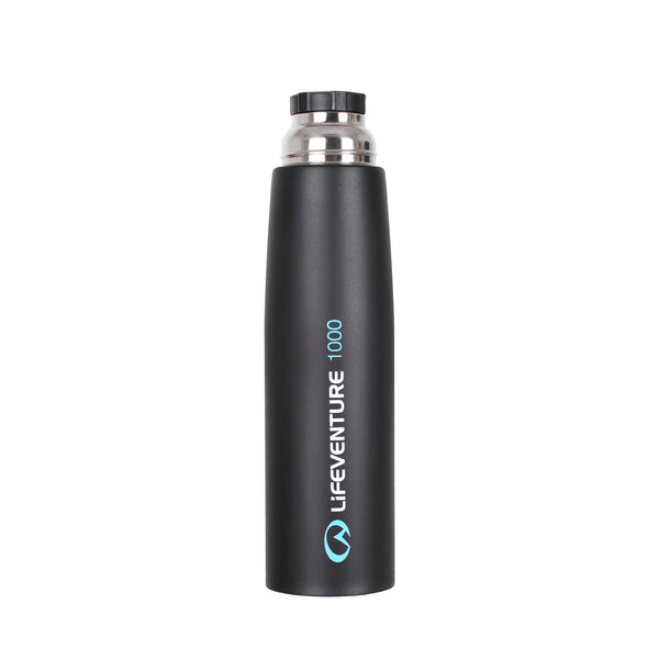 Vakuum-Thermoskanne 1000 ml – Dunkelgrau
