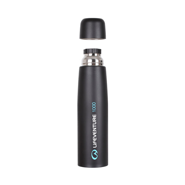 Vakuum-Thermoskanne 1000 ml – Dunkelgrau