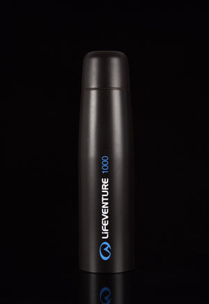 Vakuum-Thermoskanne 1000 ml – Dunkelgrau