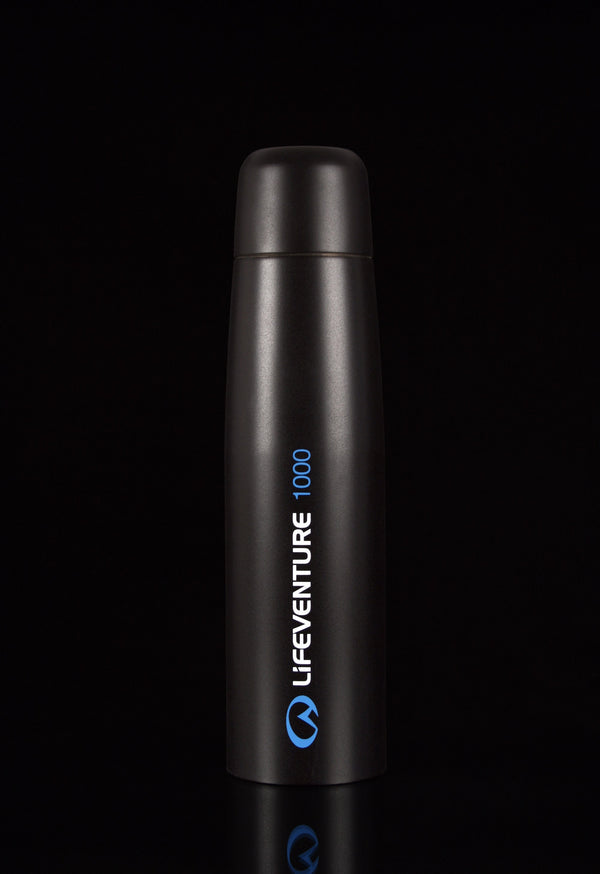 Vakuum-Thermoskanne 1000 ml – Dunkelgrau