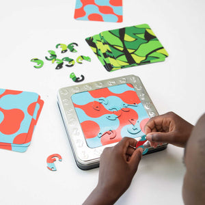 Magnetisches Puzzlespiel – Chamäleons
