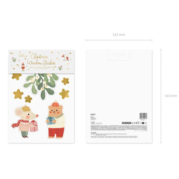 Fensteraufkleber - Merry Christmas