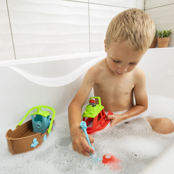 Fischerboot – 3-in-1 Badespielzeug