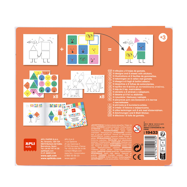 Set mit Aufklebern – Emotionen - Tublu.de