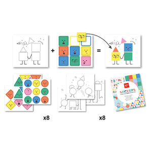Set mit Aufklebern – Emotionen - Tublu.de