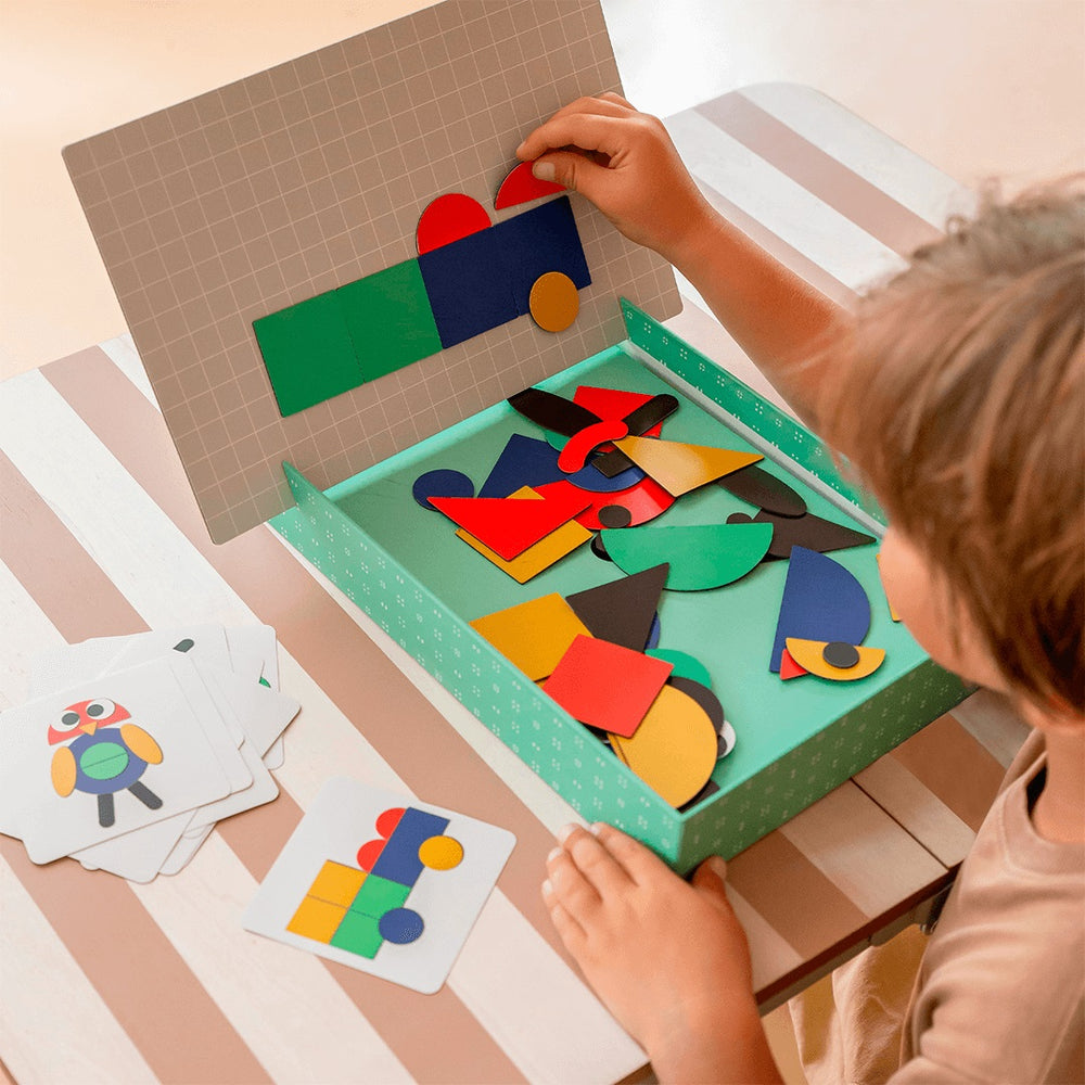 Magnetisches Puzzle – Formen - Tublu.de