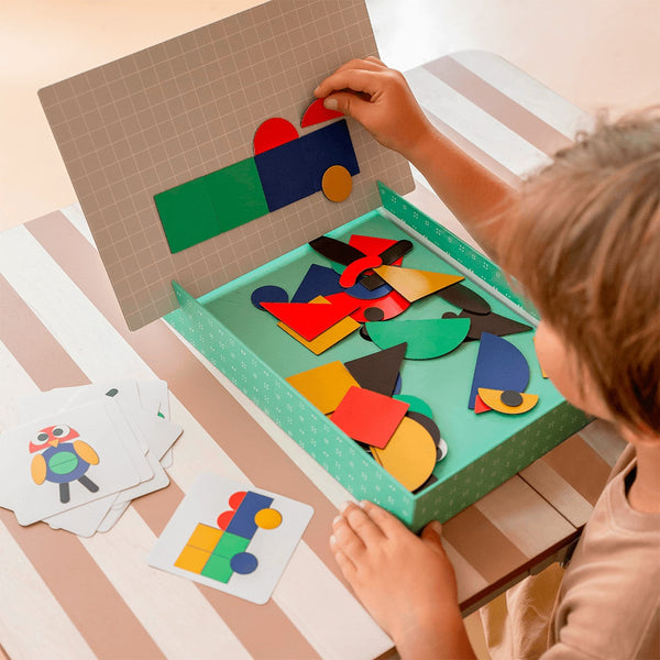 Magnetisches Puzzle – Formen - Tublu.de