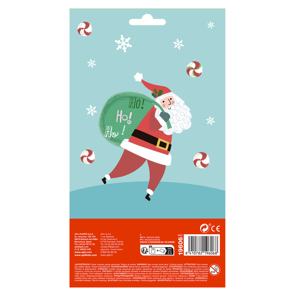Weihnachtsaufkleber – Christmas Ho Ho Ho