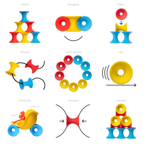 Kreatives Spielzeug – 9-tlg. Multicolour