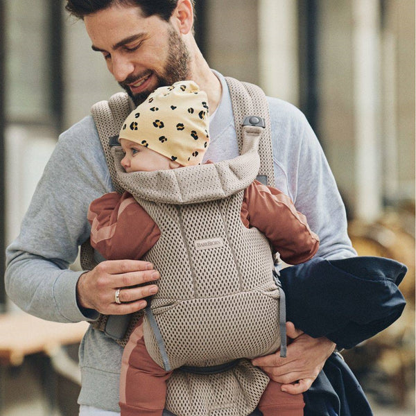 Babytrage MOVE 3D Mesh – Grau-Beige