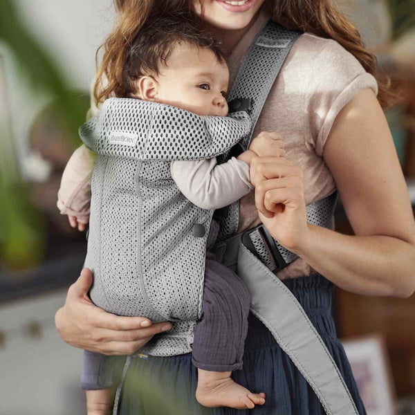 Babytrage MINI 3D Mesh – Grau