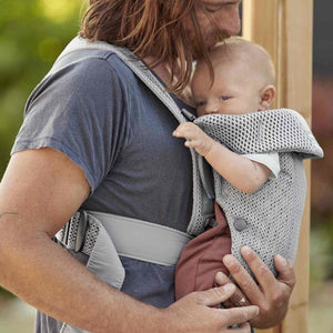 Babytrage MINI 3D Mesh – Grau