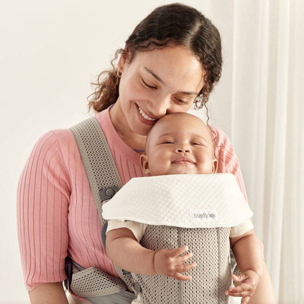 Babytrage MINI 3D Mesh – Grau-Beige