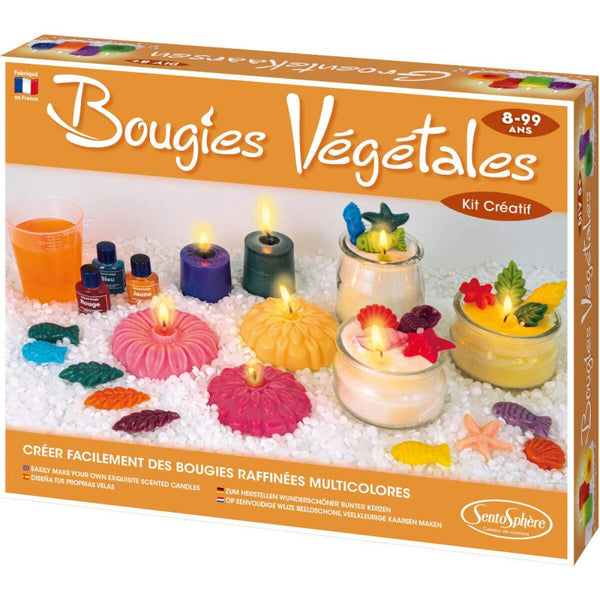 Set zum Selbermachen von Kerzen – Bunte Wachskerzen Basteln