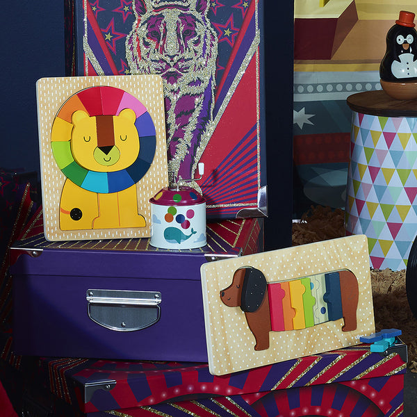 Holzpuzzle – Dackel