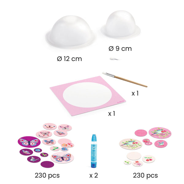 Do it yourself - Papierbecher rosa