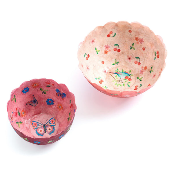 Do it yourself - Papierbecher rosa