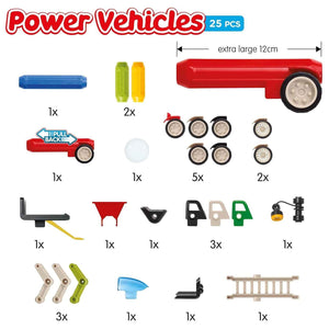Klocki Smart Max IUVI Games - Power Vehicles Mix
