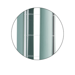 Glasflasche mit Schraubverschluss 600 ml – Grün