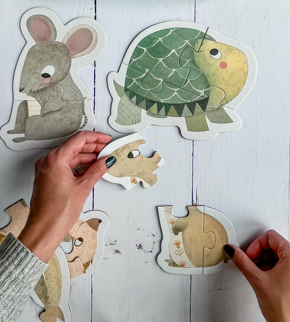 Progressive Puzzles – Tiere 2+