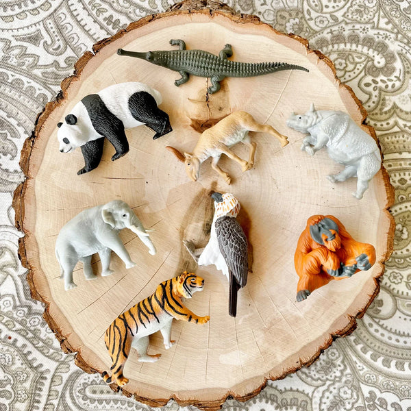 Figurenset in einer Tube TOOB – Tiere Asiens - Tublu.de