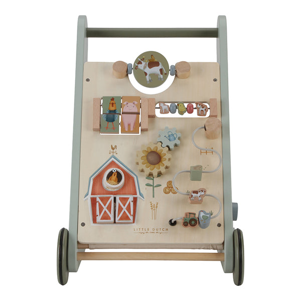Lauflerngerät aus Holz – Little Farm - Tublu.de