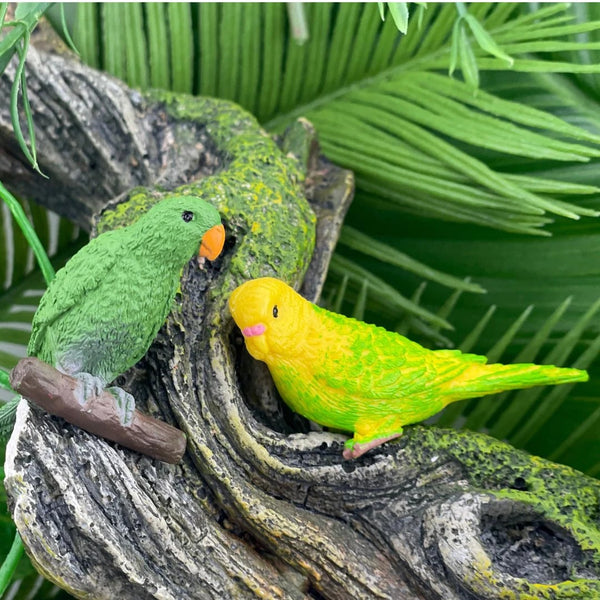 Figurenset in einer Tube TOOB – Exotische Vögel