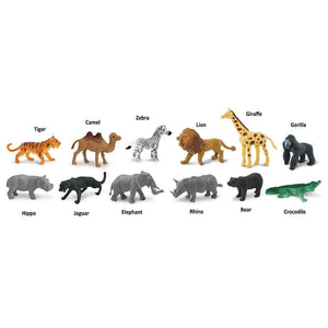 Figurenset in einer Tube TOOB – Wilde Tiere