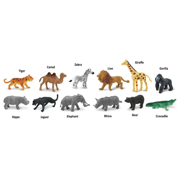 Figurenset in einer Tube TOOB – Wilde Tiere