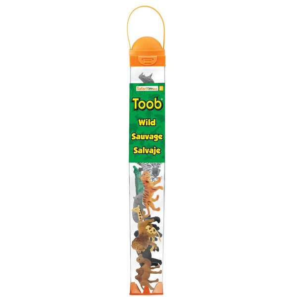 Figurenset in einer Tube TOOB – Wilde Tiere