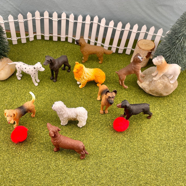 Figurenset in einer Tube TOOB - Hunde - Tublu.de