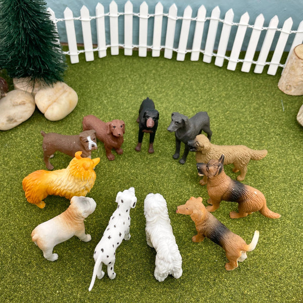 Figurenset in einer Tube TOOB - Hunde - Tublu.de
