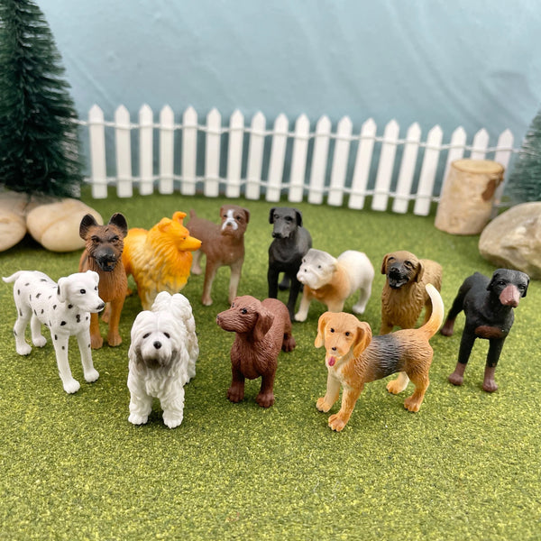 Figurenset in einer Tube TOOB - Hunde - Tublu.de