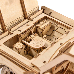 Holzpuzzle 3D-Modell – FSO Fiat 125p