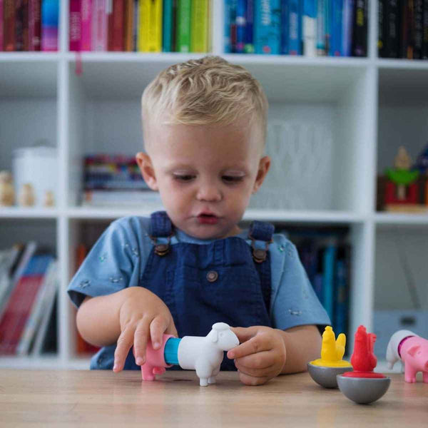 Klocki Smart Max IUVI Games - My First Farm Animals