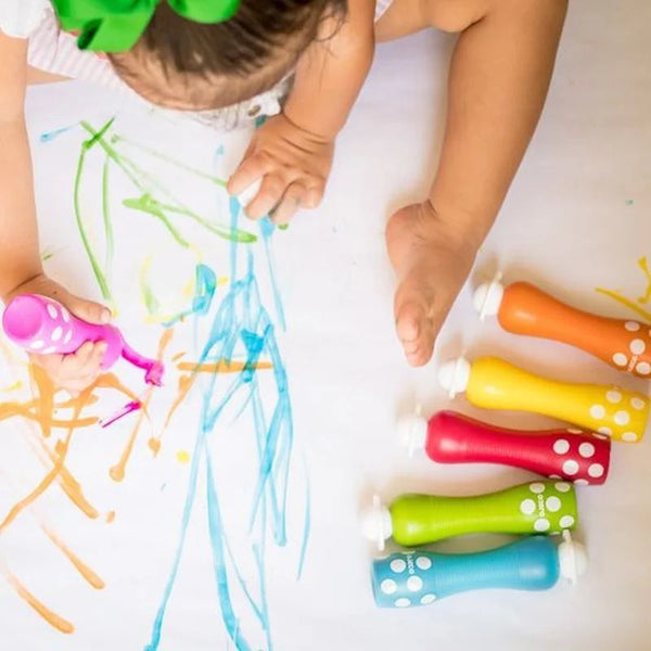 Schaumstoffmarker für Kleinkinder - 6 Farben