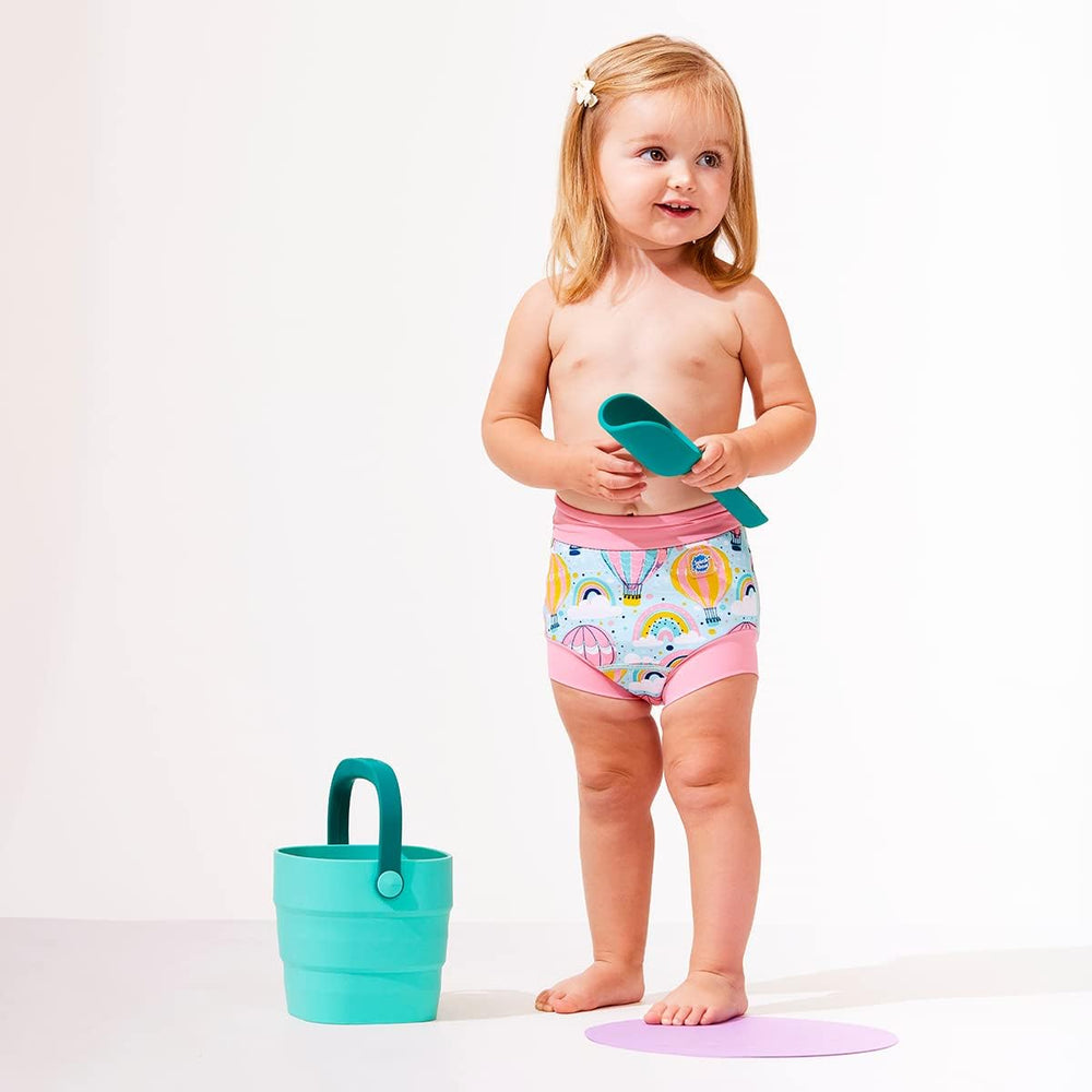 Schwimmwindel Happy Nappy DUO 12-24 Monate Ballons (XL)
