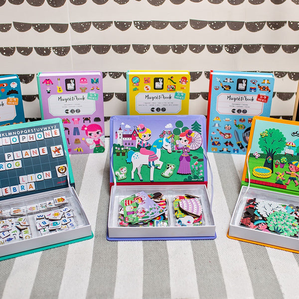 Magnetisches Puzzle Magnetibook – Tiere