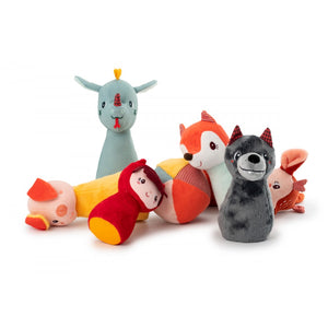 Bowling mit einem Ball mit Glöckchen – Wald 18 m+