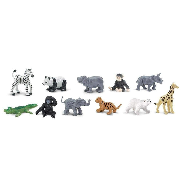 Figurenset in einer Tube TOOB – Kleine Zootiere