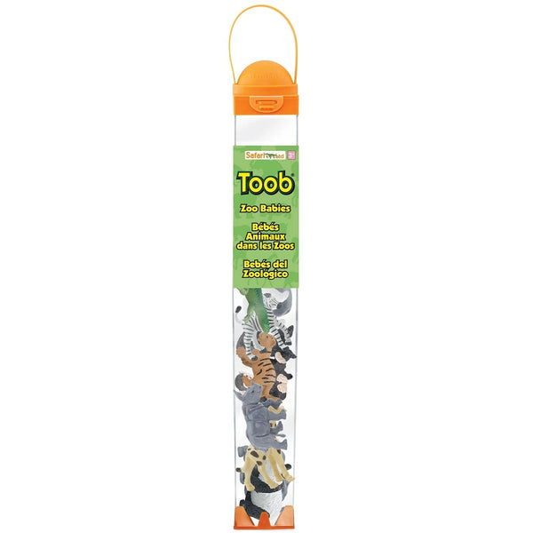 Figurenset in einer Tube TOOB – Kleine Zootiere