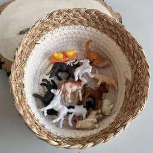 Figurenset in einer Tube TOOB - Kleine Tiere auf dem Land - Tublu.de
